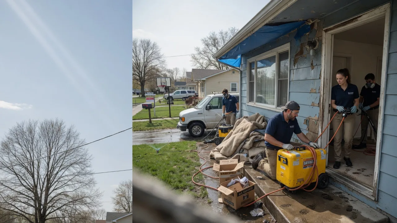 Basement Flood Cleanup in Willshire, OH near me